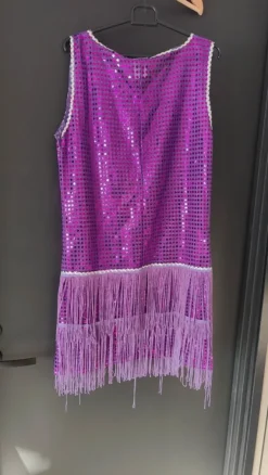 New 1920 -luvun flapper-mekko, koko M