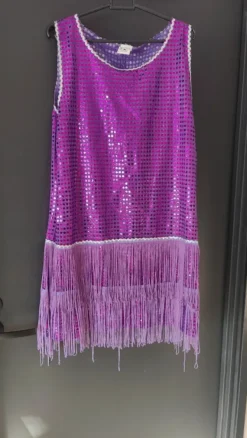 New 1920 -luvun flapper-mekko, koko M