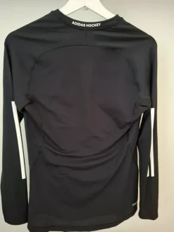 adidas Hockey musta miesten aluskerrastopaita M