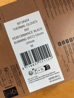 New Asics Thermal Running Gloves