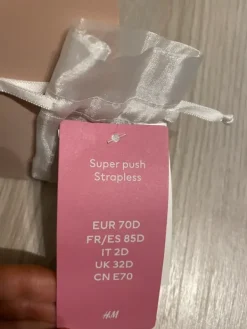 Hot H&M 70B-70D Uudet rintaliivit