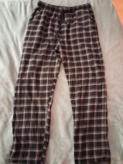 Mywear Black flannel pants/pyjamas