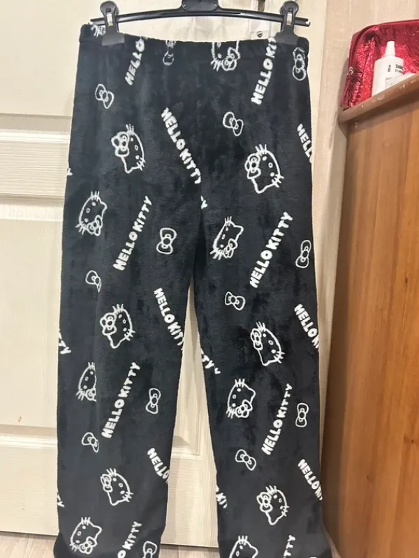 Outlet Hello Kitty black pants