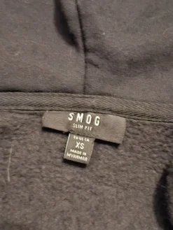 Sale SMOG Black hoodie