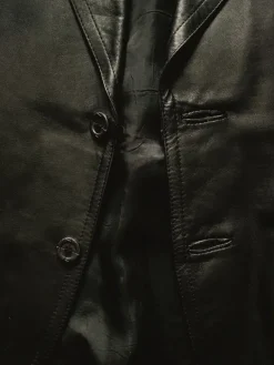 Best No Label black leather jacket