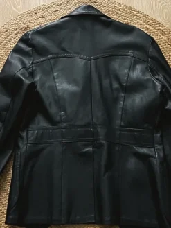 Best No Label black leather jacket