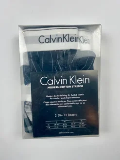 Bokserki luźne w paski Calvin klein rozmiar S