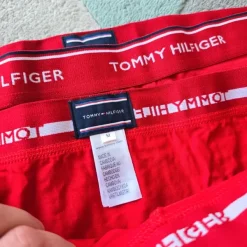 Online Bokserki męskie Tommy Hilfiger 3pack rozmiar m czerwone