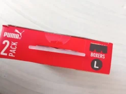 Sale Puma Bokserski męskie rozmiar l,2-pak,czarne bawełniane