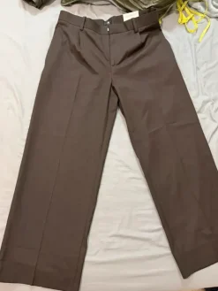 Sale H&M Brown Loose Fit Trousers