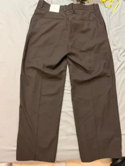 Sale H&M Brown Loose Fit Trousers