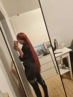 New Brun paryk brown redish wig cosplay shiny kushina