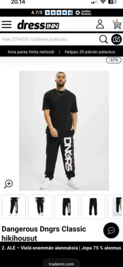 Online Collegehousut