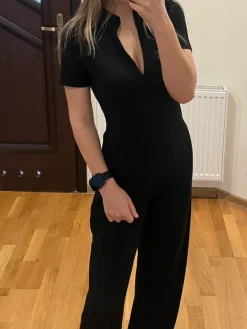 Online Czarny kombinezon