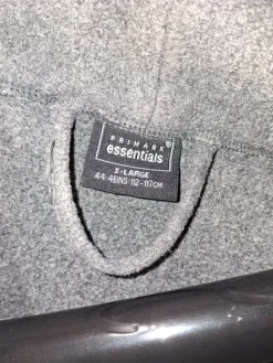 New Essentials Didelis pilkas chalatas