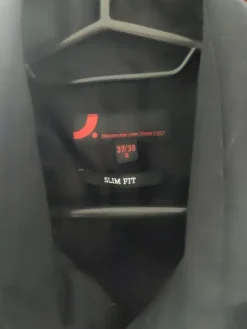 Best Dressmann Musta kauluspaita slim fit S