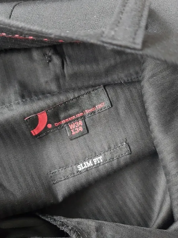 Discount Dressmann slim fit housut 34/34