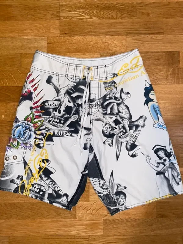 Discount Ed Hardy y2k shorts