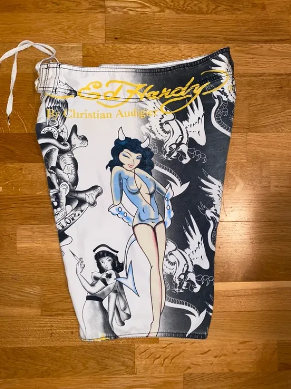 Discount Ed Hardy y2k shorts