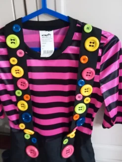 Sale Efektowna,kolorowa sukienka - Pani Klaun.38