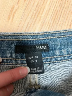 Online H&M Farkku minihame,