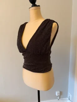 New glittertopp Ginatricot