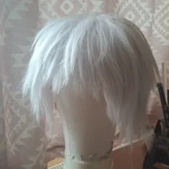 Best Gojo wig, white short wig