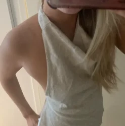 Best Missguided halterneck tie toppi