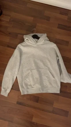 Discount harmaa huppari