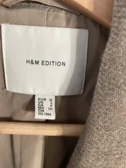 Clearance H&M Blazer Beige 38 oversize beige