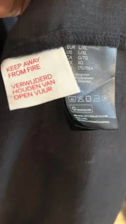 Discount H&M Home HM Home miesten pellava musta aamutakki