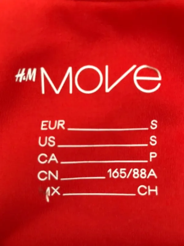 New H&M Move urheilusetti koossa S