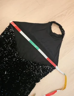 Hot H&M paljetti haalari XL