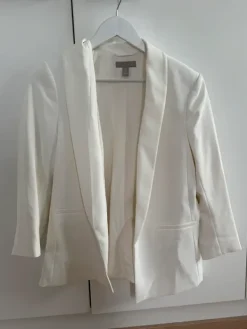 H&M HM white blazer