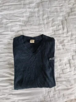 Clearance Hollister sininen neulepaita