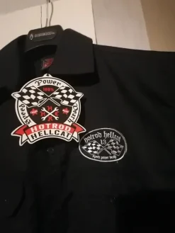 Hot Hotrod Hellcat Garage kauluspaita