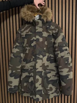Sale Jack & Jones camo talvitakki