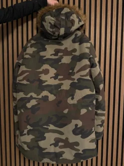 Sale Jack & Jones camo talvitakki