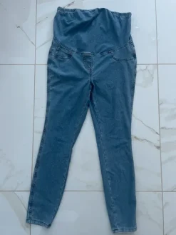 New Joustavat äitiys farkkulegginsit