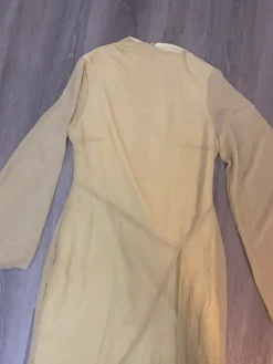 Outlet Keltainen pitkä maksimekko M-koko