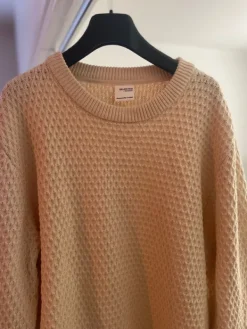 Hot Selected Kermanvaalea neulepaita miehet, koko XXL