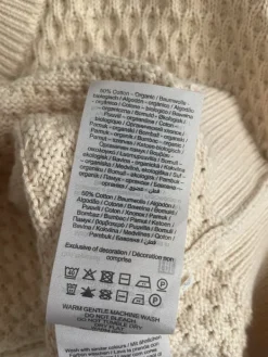 Hot Selected Kermanvaalea neulepaita miehet, koko XXL