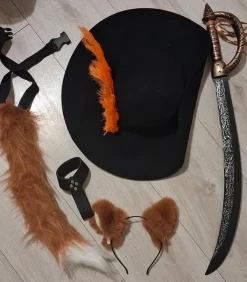 Online Kot w butach. Przebranie na bal, super jakosc