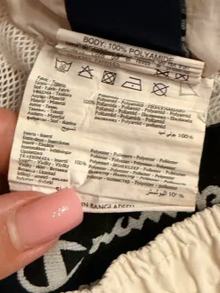 Hot Champion Kąpielówki S białe szorty kąpielowe