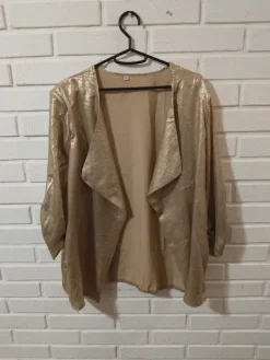 Discount Kultainen asu väri bileisiin koko l- xl