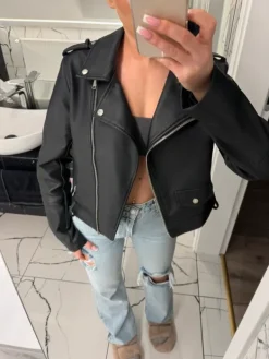 Outlet Kurtka skorzana reserved