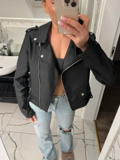 Outlet Kurtka skorzana reserved