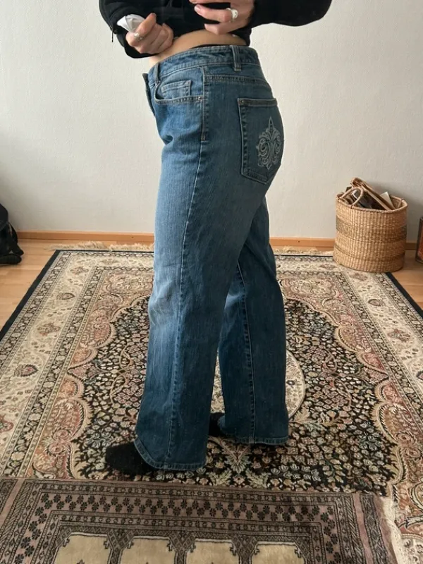 Outlet Kuviolliset vintagefarkut