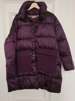 Outlet Lekka pikowana kurtka XL oversize