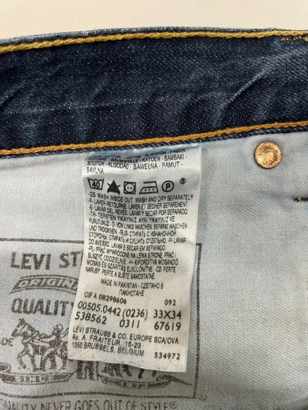 Online Levi's 505 jeans